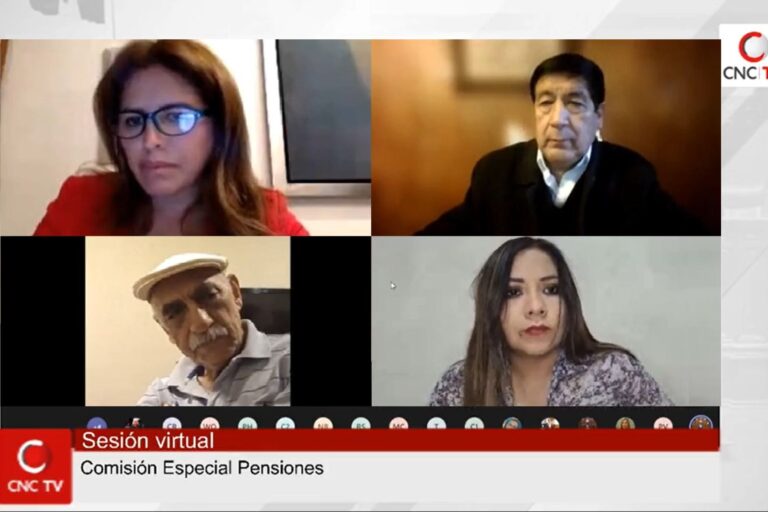 Congreso: Comisión especial propone nuevo sistema integrado universal de pensiones