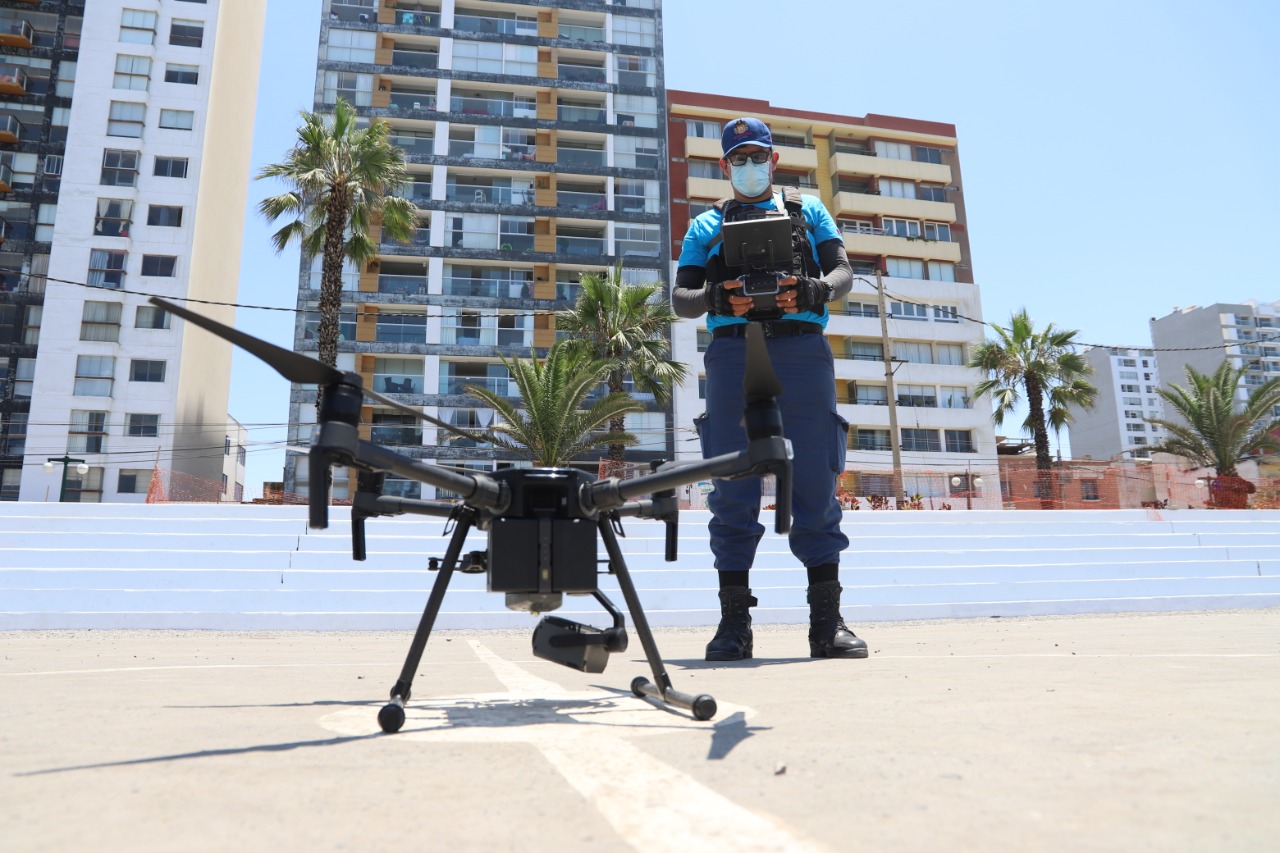 Magdalena: Con Drones Vigilan Cumplimiento de Disposiciones durante Cuarentena