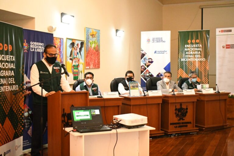 Ministro Federico Tenorio pone en marcha Encuesta Nacional Agraria del Bicentenario con tecnología de punta