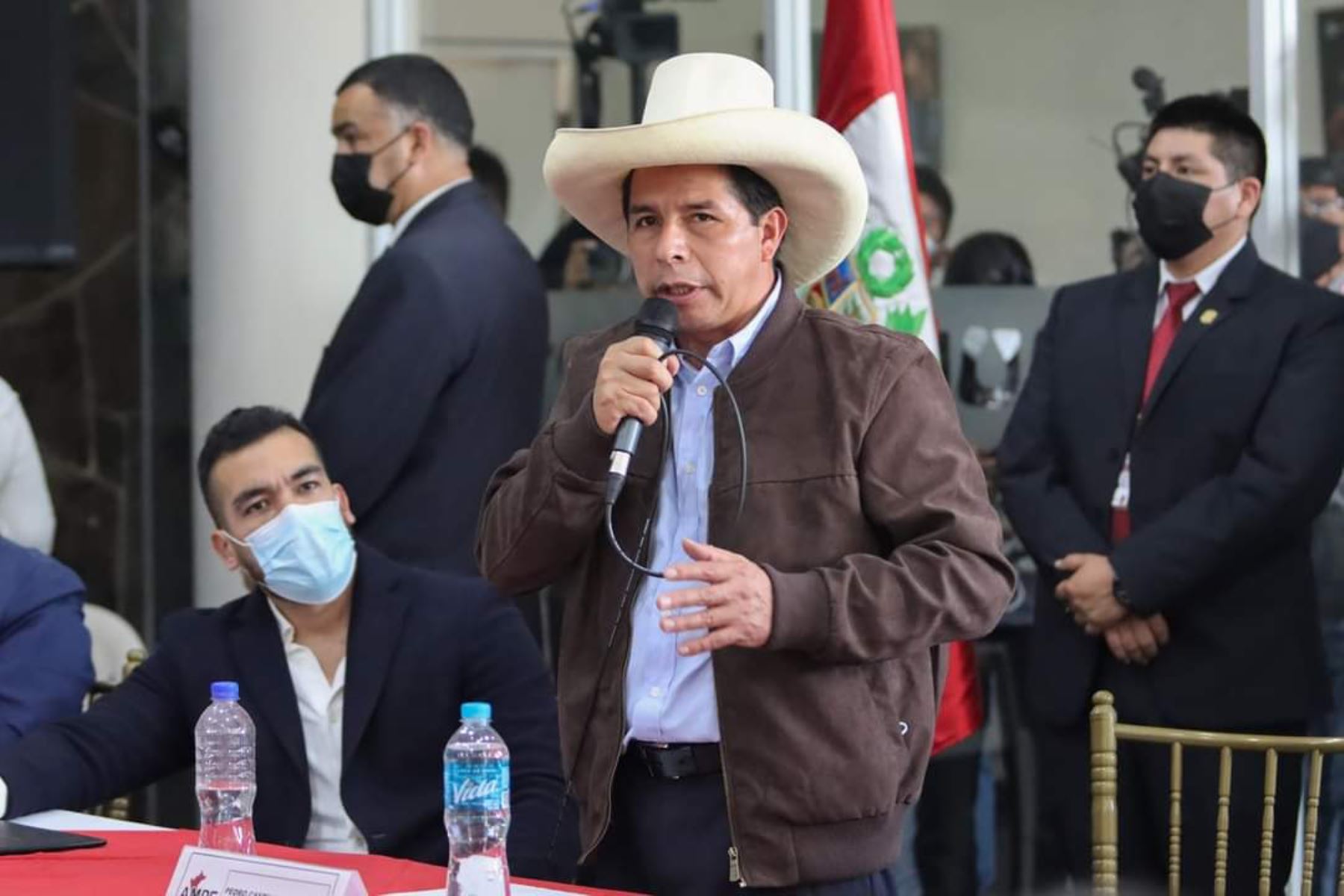 Pedro Castillo: “Unidos lograremos un Perú libre de desigualdad e injusticias”