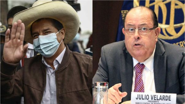 Pedro Castillo sostuvo una breve reunión no presencial con Julio Velarde