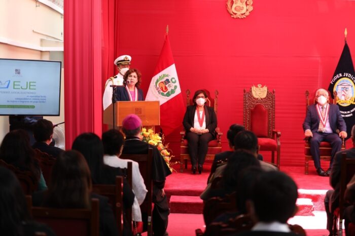 ELVIA BARRIOS: “CORTE DE LIMA NORTE OTORGÓ 22 000 MEDIDAS  DE PROTECCIÓN EN FAVOR DE LA MUJER EN EL 2021”