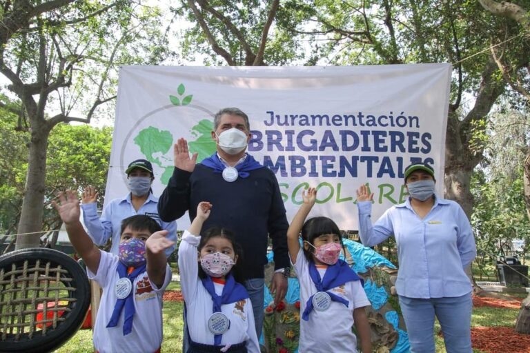 JURAMENTAN BRIGADIERES AMBIENTALES ESCOLARES 2022 EN JESÚS MARÍA