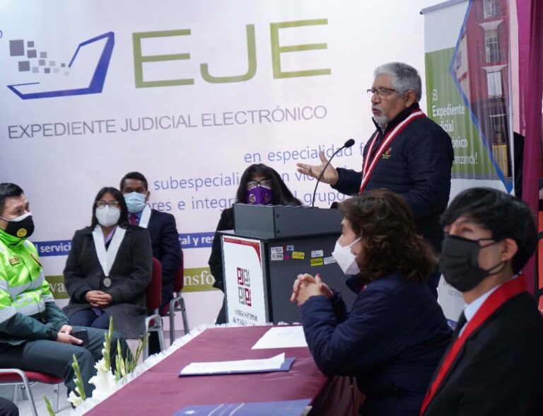 PODER JUDICIAL TRAMITA MÁS DE 354 MIL PROCESOS CON EXPEDIENTE JUDICIAL ELECTRÓNICO