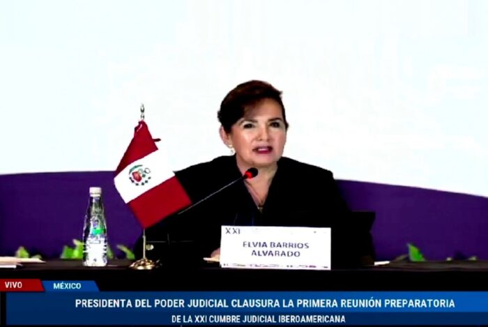 ELVIA BARRIOS: “ES NECESARIO FORTALECER LA CARRERA JUDICIAL PARA TENER UN SISTEMA JUDICIAL INDEPENDIENTE E IMPARCIAL”