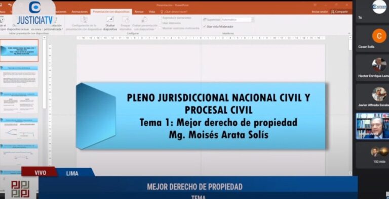 MÁS DE 170 JUECES SUPERIORES DEL PAÍS UNIFORMIZAN CRITERIOS JURÍDICOS