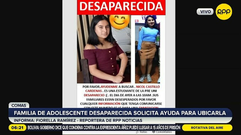 MADRE PIDE AYUDA PARA ENCONTRAR A SU HIJA DESAPARECIDA HACE MÁS DE 20 DÍAS EN COMAS