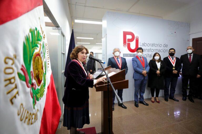 PODER JUDICIAL INAUGURA LABORATORIO DE TRANSFORMACIÓN DIGITAL