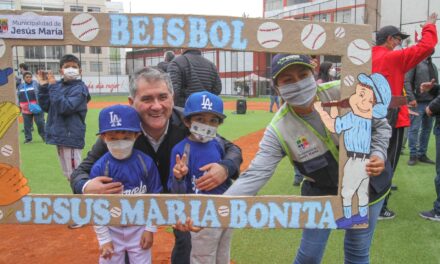 SE REAPERTURÓ LA CANCHA DE BÉISBOL DE JESUS MARÍA