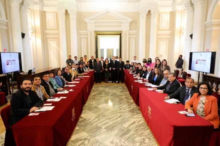 CURSO SOBRE PERIODISMO JUDICIAL CONCITÓ SIGNIFICATIVA PARTICIPACIÓN DE PROFESIONALES DE LA PRENSA