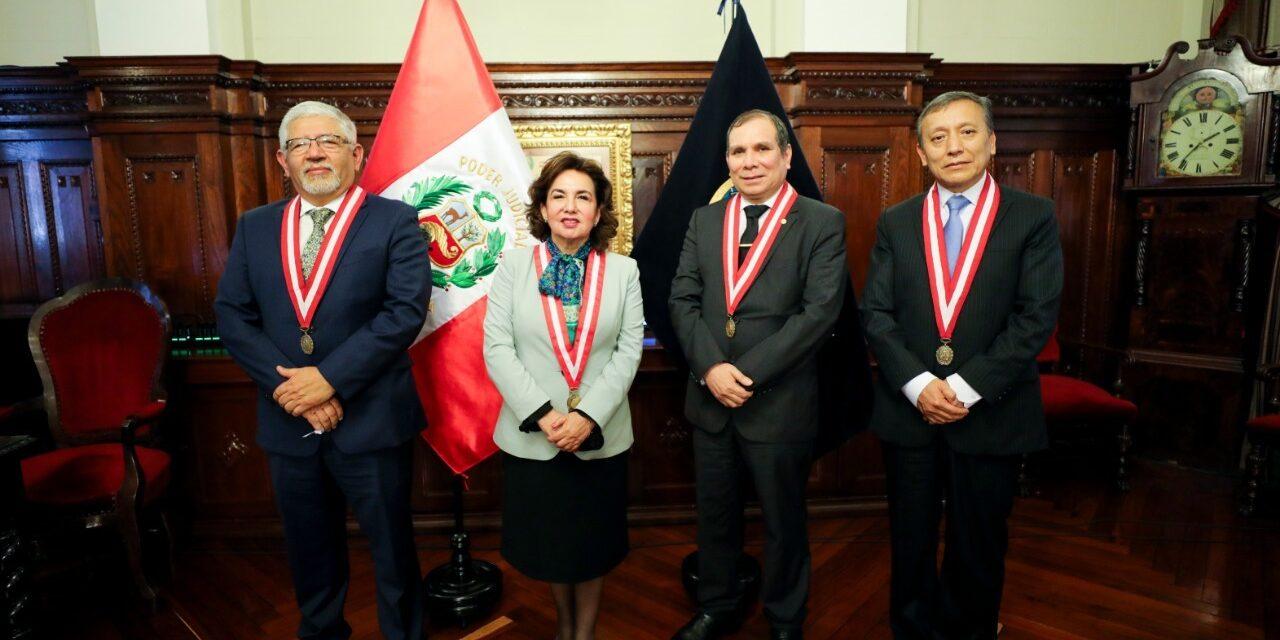 CANDIDATOS A LA PRESIDENCIA DEL PODER JUDICIAL PERIODO 2023-2024 EXPUSIERON PLANES DE GOBIERNO