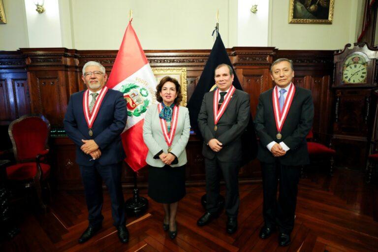 CANDIDATOS A LA PRESIDENCIA DEL PODER JUDICIAL PERIODO 2023-2024 EXPUSIERON PLANES DE GOBIERNO