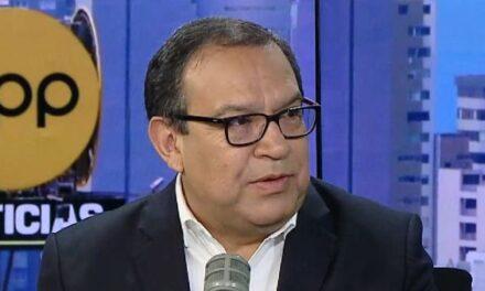 El Ejecutivo apoyaría un Congreso bicameral que pueda asegurar leyes de calidad», según Alberto Otárola
