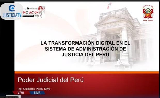 OBJETIVO DEL PODER JUDICIAL: DIGITALIZACIÓN DEL 100 % DE LOS PROCESOS EN EL 2023