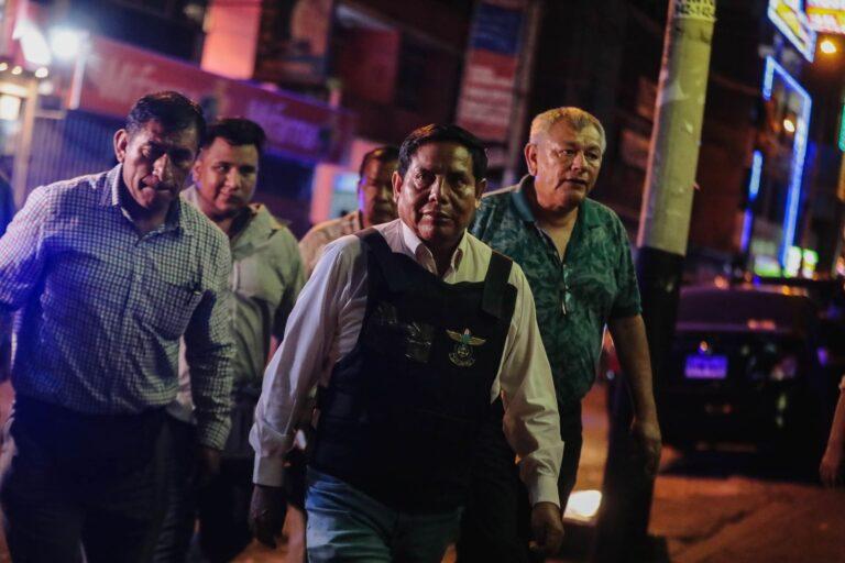 MEGA OPERATIVO EN EL ÓVALO SANTA ANITA