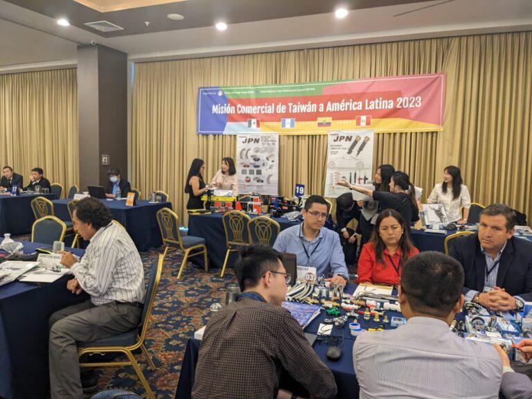 DELEGACIÓN COMERCIAL DE TAIWÁN LLEGÓ A PERÚ OFRECIENDO OPORTUNIDADES COMERCIALES