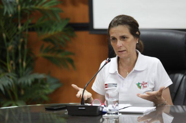 MINISTRA DE VIVIENDA ANUNCIA PLAN DE INTERVENCIÓN MULTISECTORIAL EN PIURA ANTE LLEGADA DE EL NIÑO COSTERO