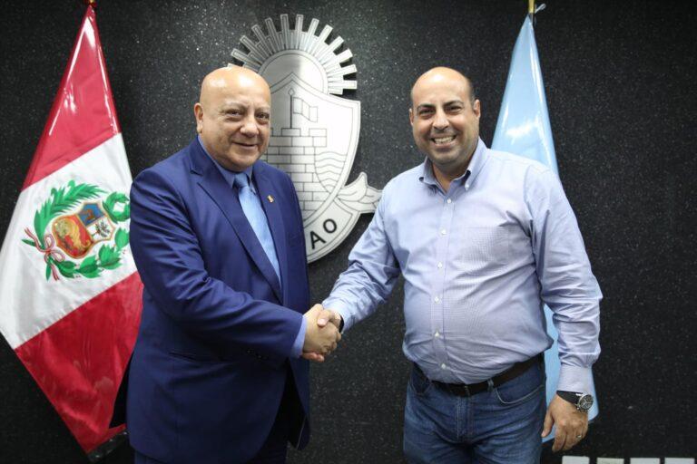 MINISTRO DE TRABAJO SE REÚNE CON EL ALCALDE PROVINCIAL PARA IMPULSAR EL EMPLEO EN EL CALLAO