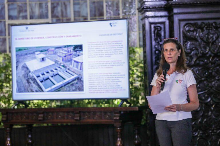 MINISTERIO DE VIVIENDA CULMINA 69 OBRAS DE AGUA Y SANEAMIENTO CON UNA INVERSIÓN DE S/ 732 MILLONES