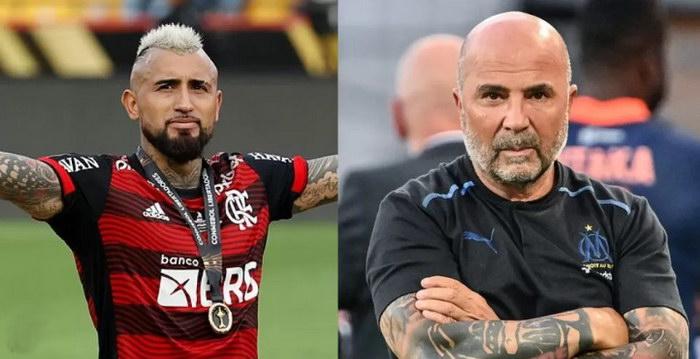 Vidal disparó contra Sampaoli tras su salida de Flamengo: “Me tocó un entrenador perdedor”