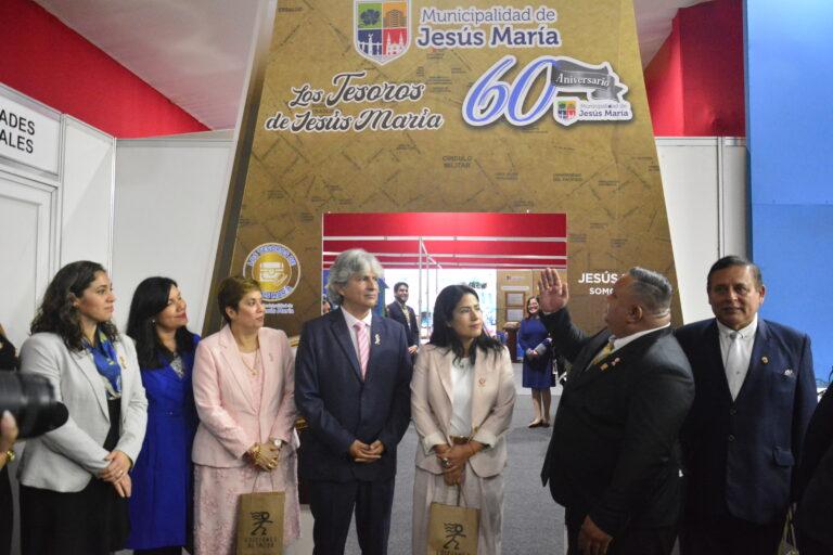 Con exhibiciones y conversatorios sin precedentes la Municipalidad de Jesús María incentiva la cultura en su stand de la 27° Feria Internacional del Libro