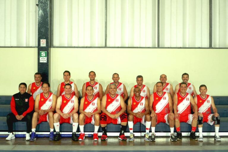 Selección Peruana Masculina de Maxibasket 50 viaja este jueves al Mundial de Mar del Plata