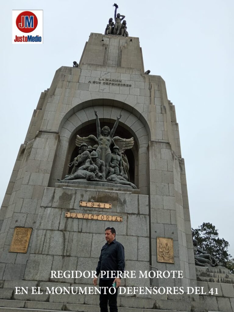 Alcalde de Jesus Maria recuperará monumento a Los defensores del 41, indicó el regidor Pierre Morote