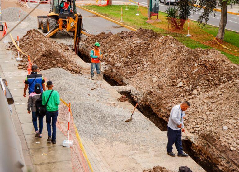 Municipalidad de San Luis viene gestionando el cambio total de las redes de alcantarillado en su distrito