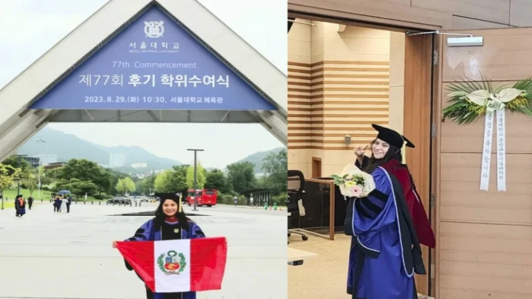 Científica sanmarquina es la primera peruana en obtener doctorado en Universidad de Seúl