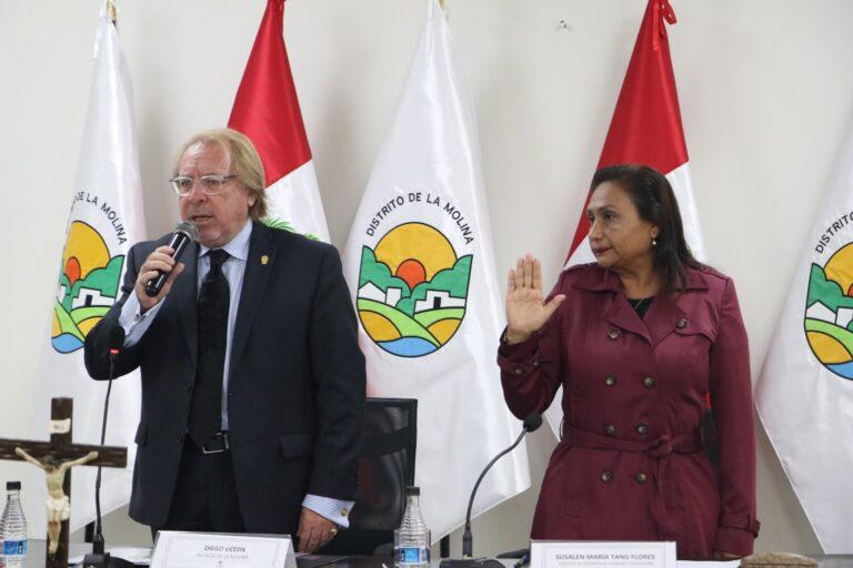 Instancia Mujer y Familia de La Molina rinde homenaje a Hernando Guerra García