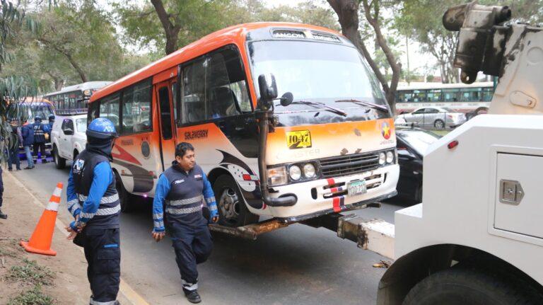 Municipalidad de Jesús María realiza diversos operativos de tránsito