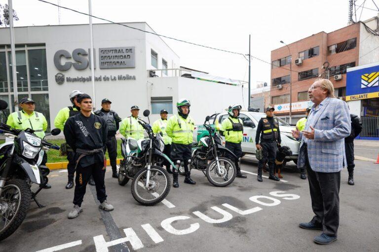 Diego Uceda, alcalde de La Molina, hizo llamado a la empresa privada para que apoye económicamente a la PNP