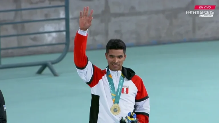 ¡Medalla de oro para Perú! Hugo Ruiz obtiene la presea dorada en los Juegos Panamericanos Santiago 2023.