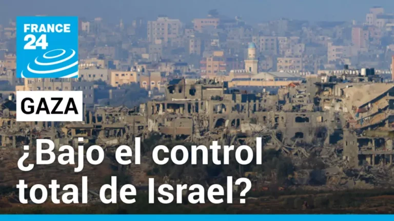 Incertidumbre en Franja de Gaza ¿Bajo el control total de Israel?