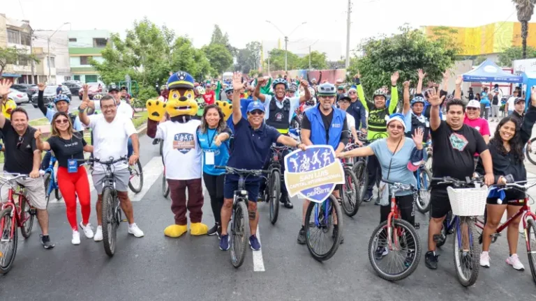 Más de 300 personas participaron en bicicleteada por la integración en San Luis