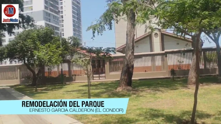 Muy pronto el parque Enrique García Calderón estará 100% terminado [Video]