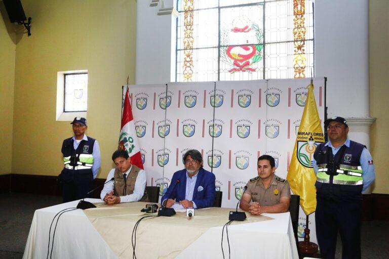 Alcalde Canales pide al Gobierno Central una política nacional de emergencia contra la inseguridad ciudadana