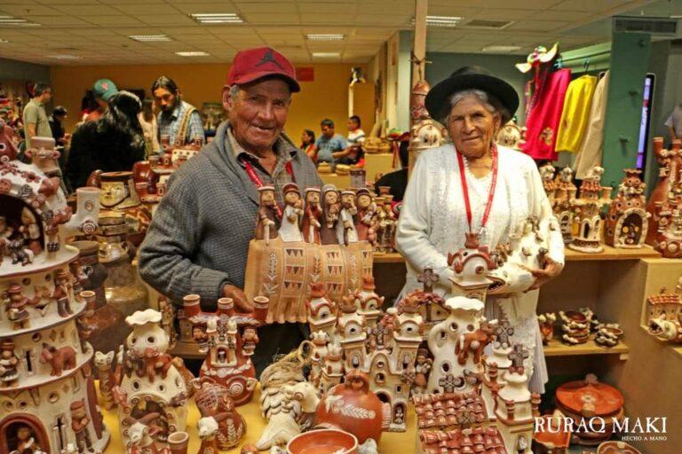 Maestro ceramista ayacuchano Víctor Sánchez es reconocido por Pensión 65 y Ministerio de Cultura