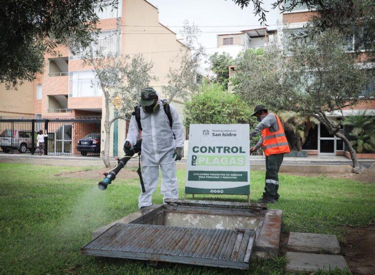 San Isidro: anuncian acciones de fumigación masiva en espacios públicos ante alerta de dengue