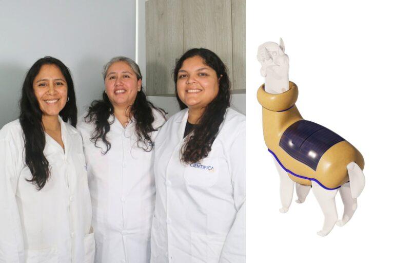 Científicas peruanas premiadas en Corea por chaleco inteligente y vivienda para alpacas