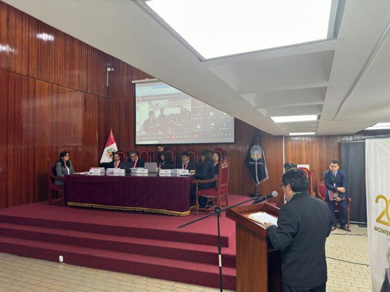 Por primera vez en la historia un Tribunal Supremo realiza audiencia descentralizada fuera de la ciudad de Lima