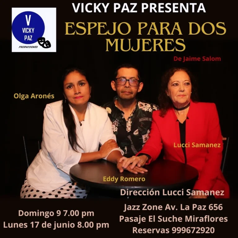 Este lunes 17 de junio, comedia «un espejo para 2 mujeres»