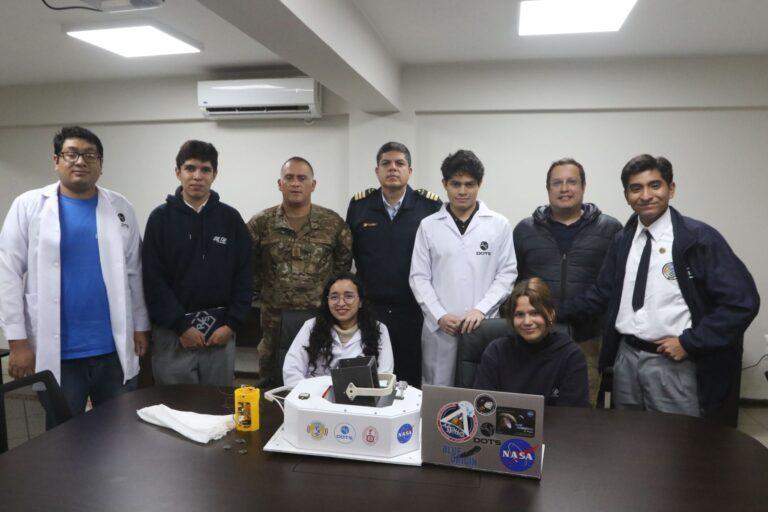 Escolares y universitarios diseñan satélite y representan al Perú en concurso de la NASA