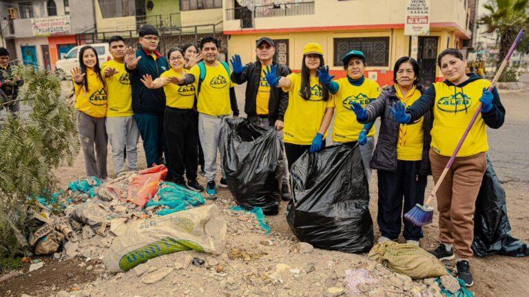 Escuadrón de jóvenes inicia campaña social en ayuda a personas vulnerables de la gran Lima