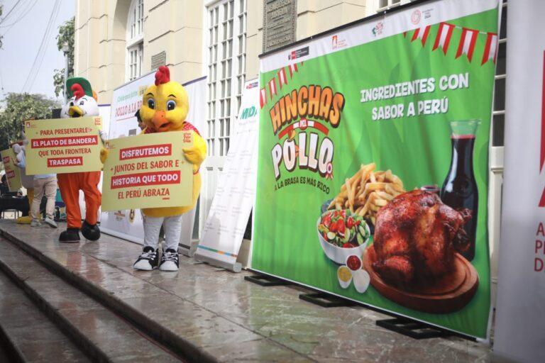 MIDAGRI impulsa cadena del pollo a la brasa y organiza almuerzo con niños de Puericultorio Pérez Araníbar