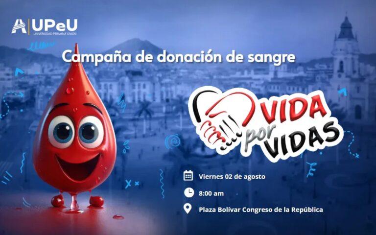 Doscientos jóvenes voluntarios se concentran este viernes a las 8am en la Plaza Bolívar del Congreso de la República para donar sangre