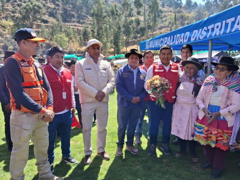 Ayacucho: más de 3 mil habitantes de Vinchos recibieron atención integral de 28 instituciones del Estado frente a heladas