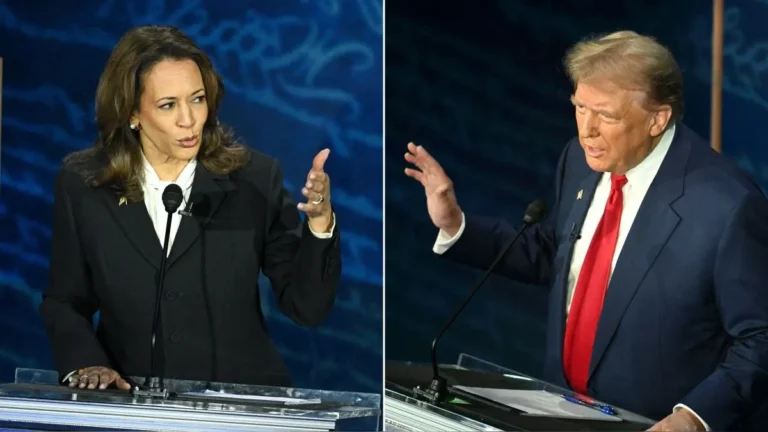 Kamala Harris a Donald Trump durante el debate: «No debería decir a una mujer qué hacer con su cuerpo»