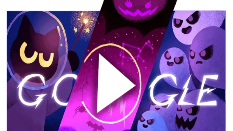 Google lanza un Doodle interactivo para Halloween con “Magic Cat Academy 3”