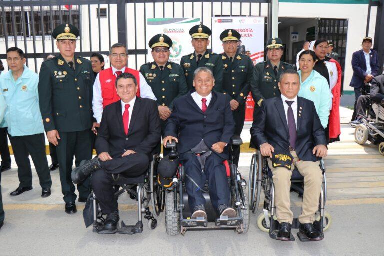 Dirección de Sanidad reafirma su compromiso con héroes con discapacidad de la PNP en Carabayllo